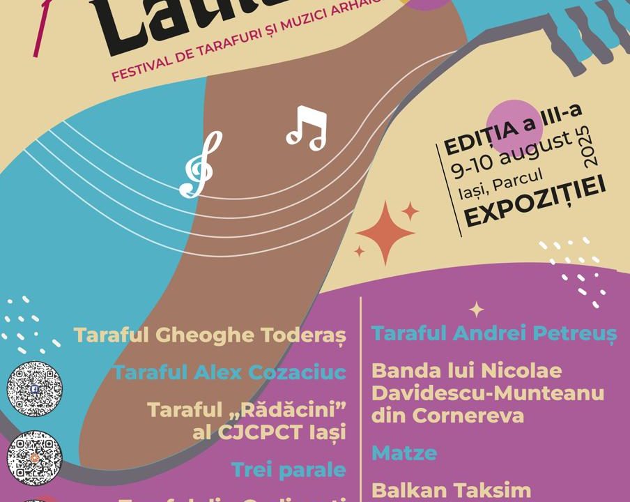 Afis Festival de tarafuri Barbu Lautaru