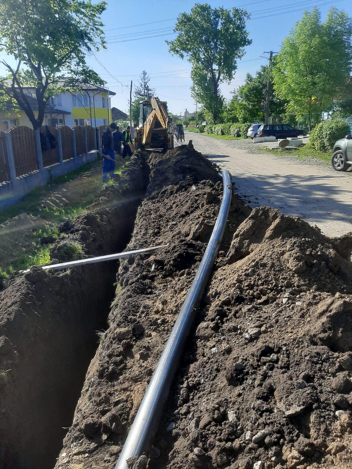 Apavital a început lucrările la extinderea sistemului din Popricani