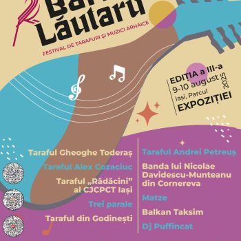 Afis Festival de tarafuri Barbu Lautaru