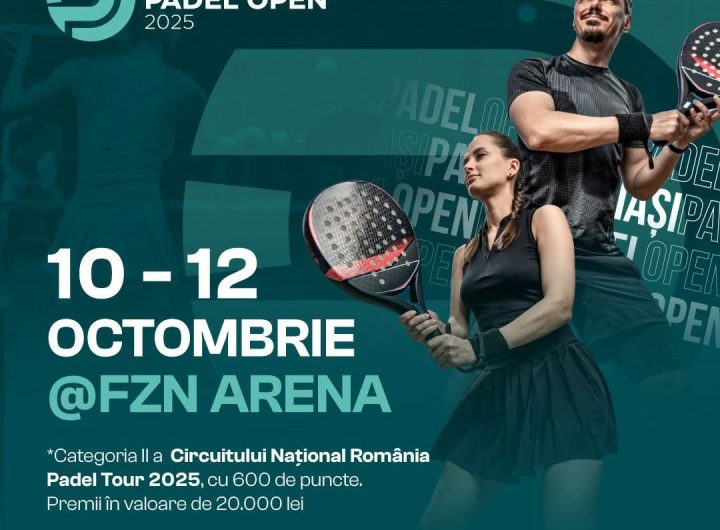 afiș Amma Iași Padel Open